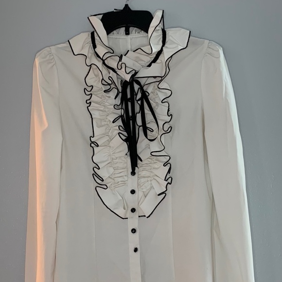 Blingor Ruffle Blouse - Picture 1 of 6